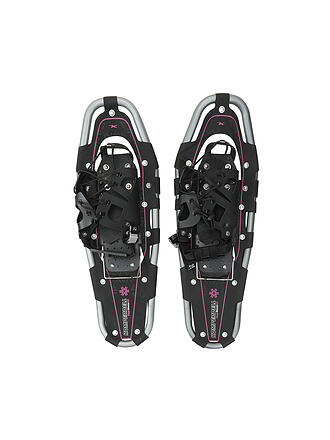 KOMPERDELL | Damen Schneeschuhe Peakmaster 22 + Gigasport Tourenstöcke | schwarz