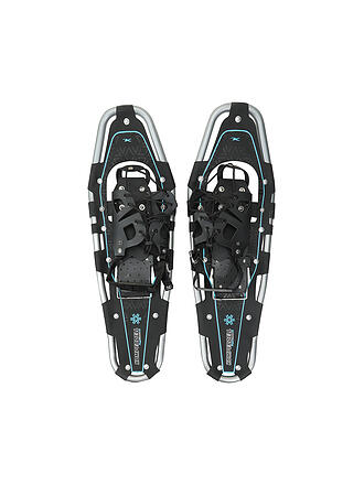KOMPERDELL | Herren Schneeschuhe Peakmaster 25 + Gigasport Tourenstöcke | schwarz
