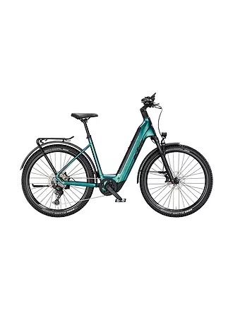 KTM | Unisex E-Bike Aera 872 LFC (Tiefeinsteiger) | blau