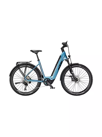 KTM | Unisex E-Trekkingbike US MAcina Aera 871 LFC ABS DI2 (Tiefeinsteiger) | blau