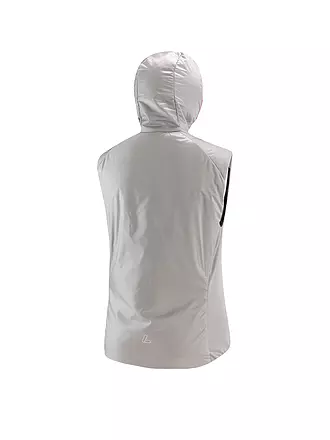 LÖFFLER | Damen Langlaufweste Hooded PL60 | grau