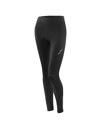 LÖFFLER | Damen Radhose Basic Gel Long | schwarz