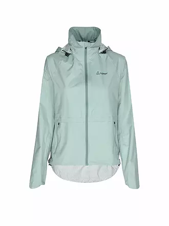 LÖFFLER | Damen Radjacke WPM Pocked CF Hoodie | hellgrün