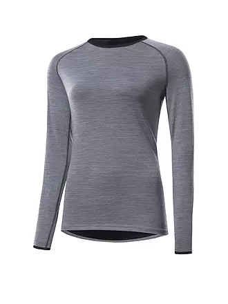 LÖFFLER | Damen Unterziehshirt TRANSTEX® Merino | grau