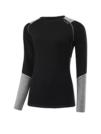 LÖFFLER | Damen Unterziehshirt Transtex® Merino | schwarz