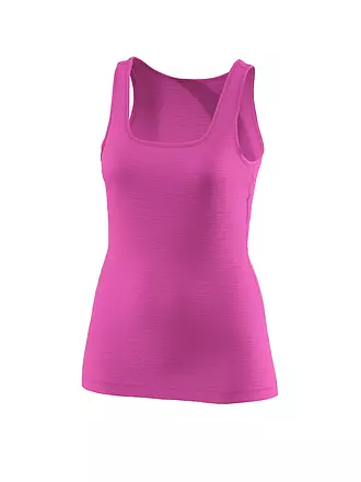 LÖFFLER | Damen Unterziehtank Merino Light | lila