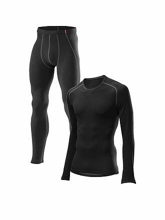LÖFFLER | Herren Funktionsunterwäsche-Set TRANSTEX® WARM | schwarz