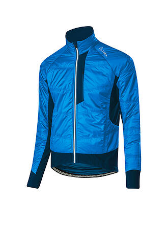 LÖFFLER | Herren Radjacke Primaloft® Mix | blau