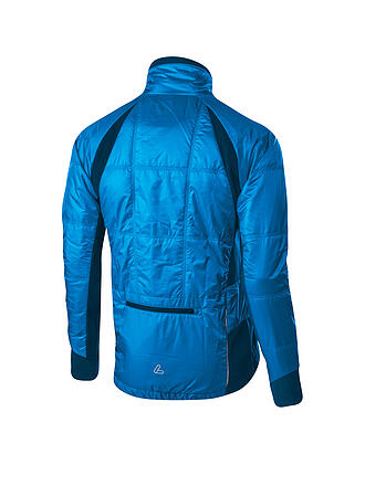 LÖFFLER | Herren Radjacke Primaloft® Mix | blau