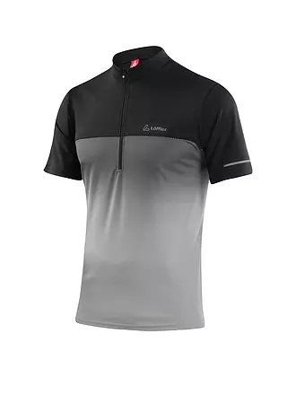 LÖFFLER | Herren Radtrikot Flow 3.0 HZ | silber