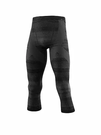 LÖFFLER | Herren Unterziehhose TRANSTEX® Hybrid 3/4 | schwarz