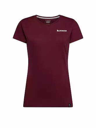 LA SPORTIVA | Damen Klettershirt Moon Rock | dunkelrot