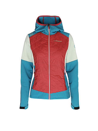 LA SPORTIVA | Damen Touren Hybridjacke Kap Hoodie | beere