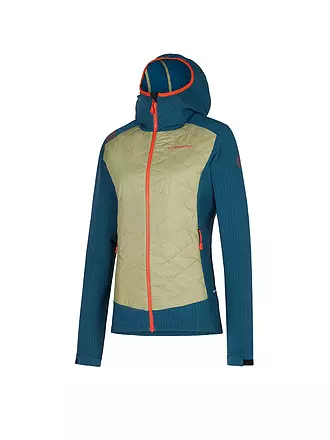 LA SPORTIVA | Damen Touren Hybridjacke Kap Hoodie | beige