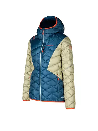 LA SPORTIVA | Damen Touren Isojacke Piinnacle Down Hoodie | dunkelblau