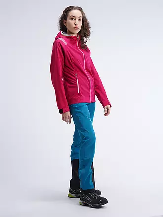 LA SPORTIVA | Damen Touren Softshelljacke Macnas Hoodie | beere