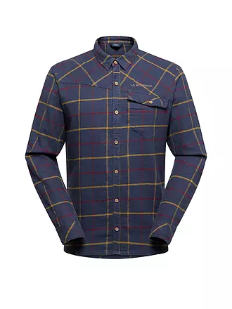 LA SPORTIVA | Herren Kletterhemd Rambler Flannel | dunkelblau