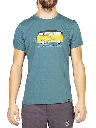 LA SPORTIVA | Herren Klettershirt Van | petrol