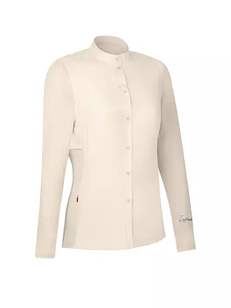 LAMUNT | Damen Bluse Ulli MNT Travel | hellbraun