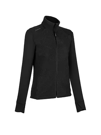 LAMUNT | Damen Fleecejacke Sophia Cozy | schwarz
