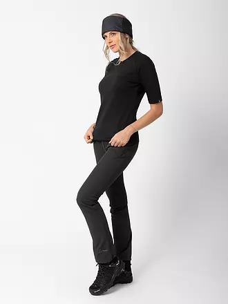 LAMUNT | Damen Funktionsshirt Martine Woolmix | schwarz