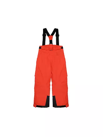 LARIX |  Kinder Skihose Junior | dunkelrot