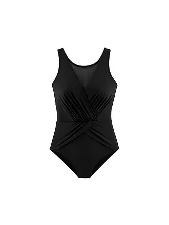 LASCANA | Damen Badeanzug | schwarz