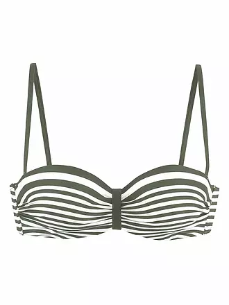 LASCANA | Damen Bikinioberteil | olive