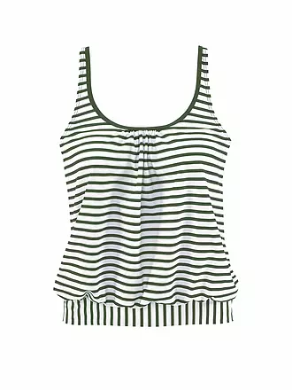 LASCANA | Damen Tankinioberteil | olive