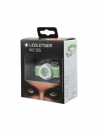 LED LENSER | Stirnlampe MH3 | grün