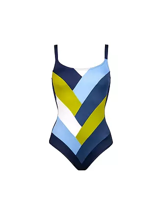 LIDEA | Damen Badeanzug Oceanic Mix | blau