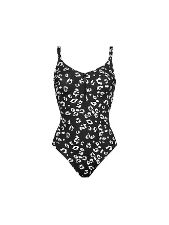 LIDEA | Damen Badeanzug | schwarz