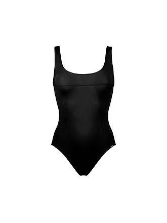 LIDEA | Damen Badeanzug | schwarz