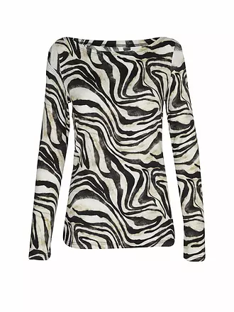LOUNGE CHERIE | Damen Langarmshirt Kristina | schwarz