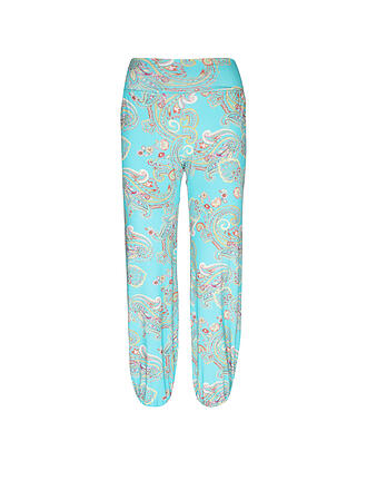 LOUNGE CHERIE | Damen Yogahose Ronja | türkis