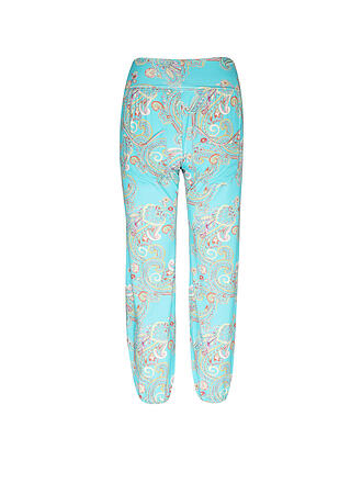 LOUNGE CHERIE | Damen Yogahose Ronja | türkis