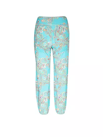 LOUNGE CHERIE | Damen Yogahose Ronja | türkis