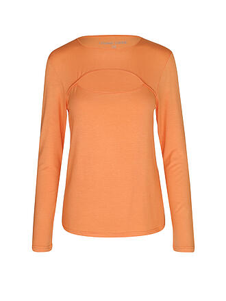 LOUNGE CHERIE | Damen Yogashirt Doris | orange