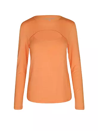 LOUNGE CHERIE | Damen Yogashirt Doris | orange