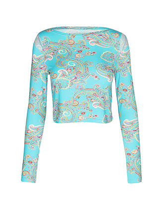 LOUNGE CHERIE | Damen Yogashirt Kristin | türkis