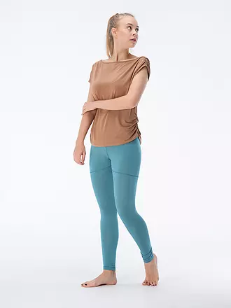 LOUNGE CHERIE | Damen Yogatight Nanda | petrol