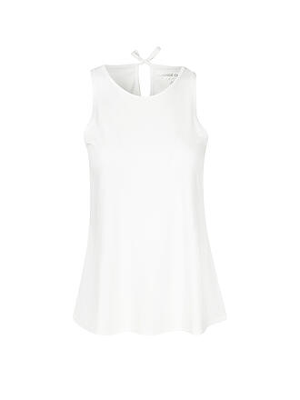 LOUNGE CHERIE | Damen Yogatop Luna | weiss