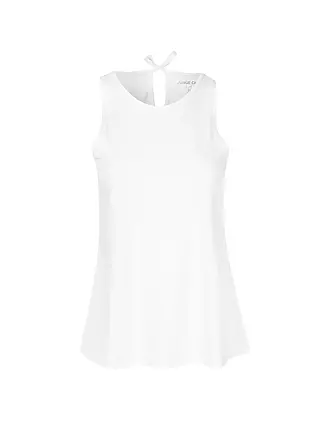 LOUNGE CHERIE | Damen Yogatop Luna | weiss
