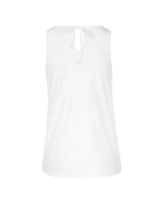 LOUNGE CHERIE | Damen Yogatop Luna | weiss