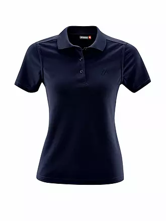 MAIER | Damen Funktionspolo Ulrike | dunkelblau