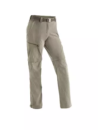 MAIER | Damen Wanderhose Nata ZipOff | beige