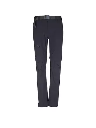 MAIER | Damen ZippOff-Wanderhose Nata | dunkelblau