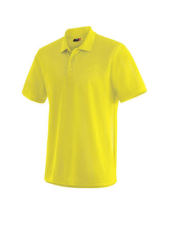 MAIER | Herren Polo Ulrich | gelb