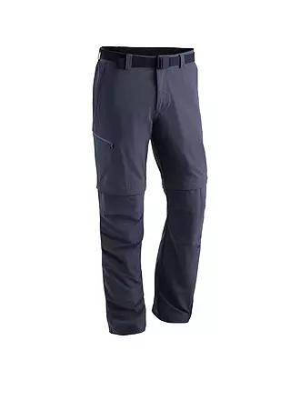 MAIER | Herren Wanderhose Tajo2 ZipOff | dunkelblau