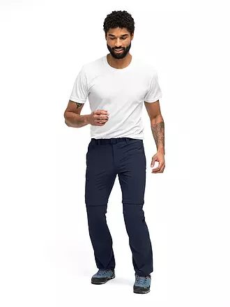 MAIER | Herren Wanderhose Tajo2 ZipOff | dunkelblau